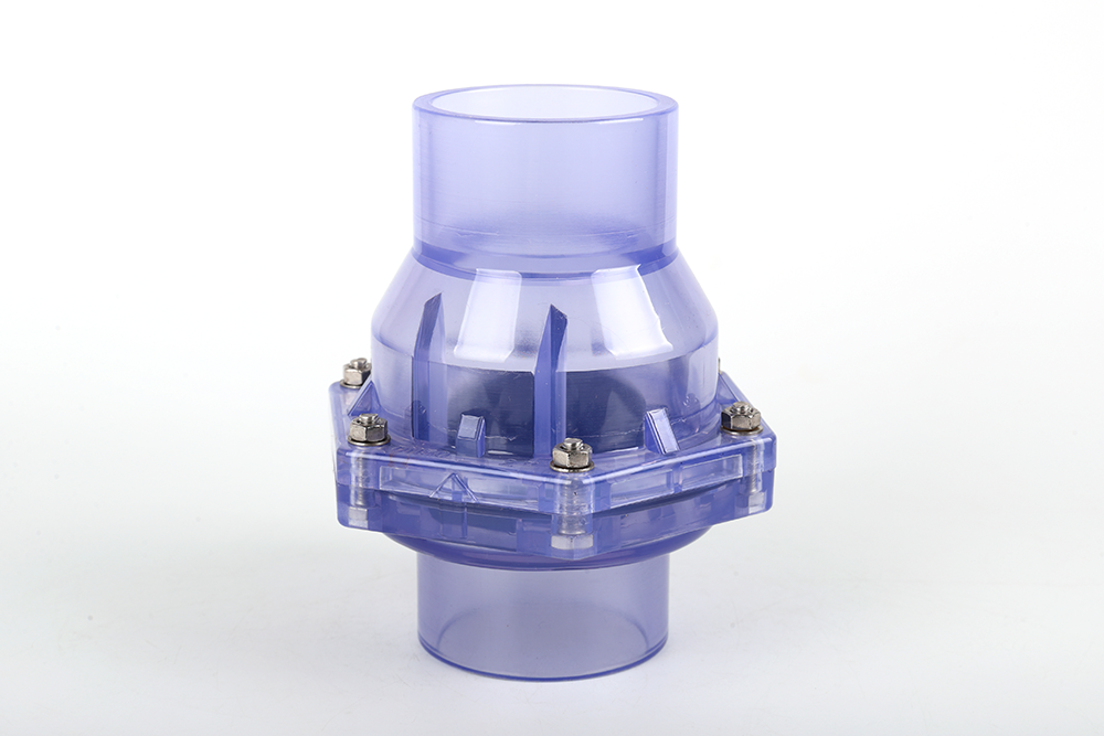 林甸透明翻板式止回阀